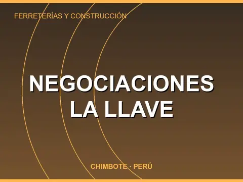 NEGOCIACIONES LA LLAVE