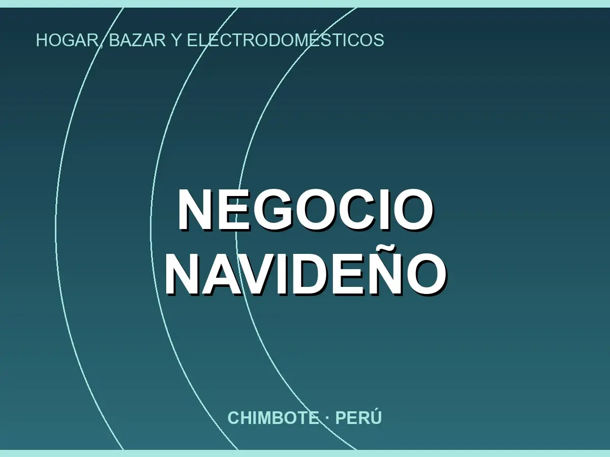 Abrir tarjeta de NEGOCIO NAVIDEÑO
