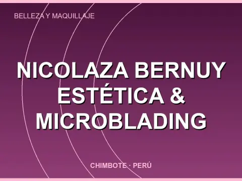 Nicolaza Bernuy Estética & Microblading