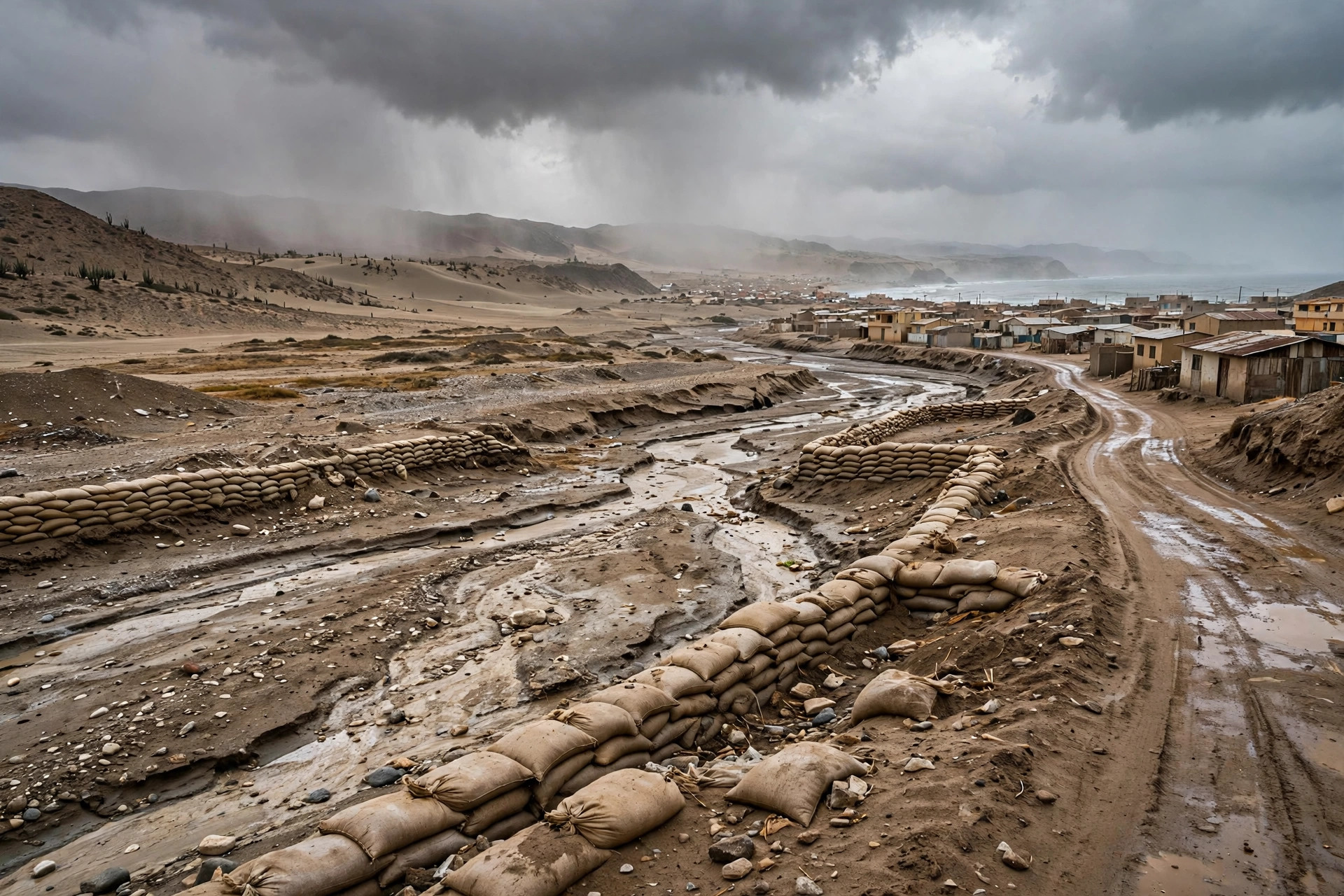 Nuevo Chimbote: acuerdan acciones urgentes en el río Lacramarca por riesgo de lluvias