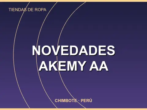 Novedades Akemy AA
