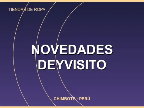 Novedades Deyvisito