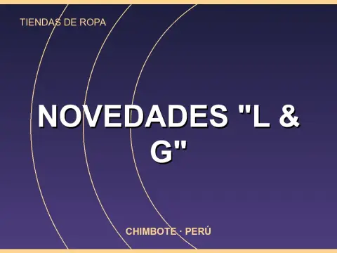 Novedades "L & G"