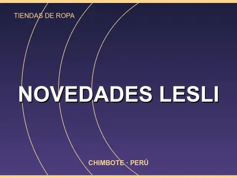 NOVEDADES LESLI