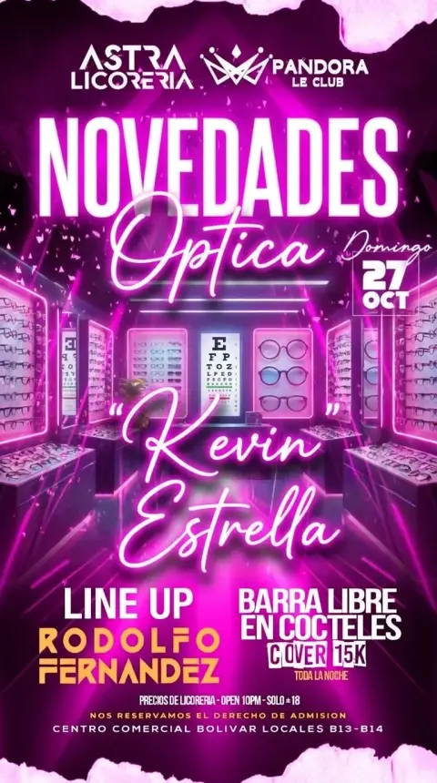 Novedades Optica "Kevin" Estrella