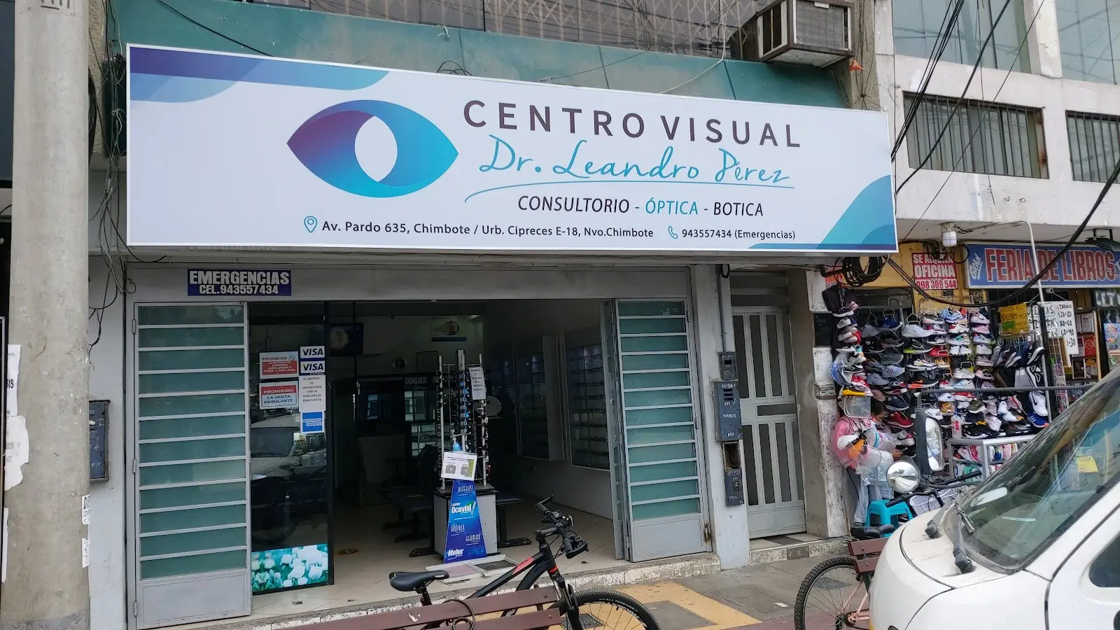 Abrir tarjeta de Optica Dr.Leandro Perez
