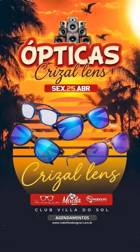 Ópticas Crizal lens