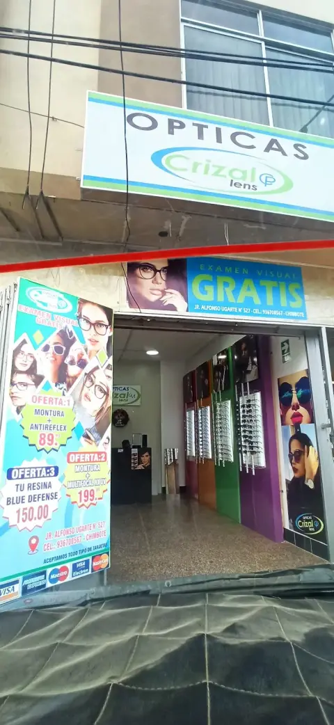 Ópticas Crizal lens