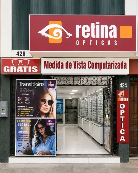 Opticas Retina | Lentes, Medida Computarizada y Monturas en Chimbote