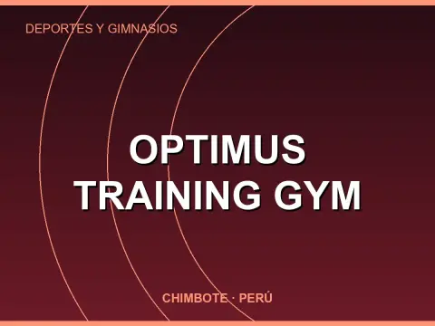 Optimus Training Gym