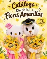 Ramo de girasoles y flores amarillas
