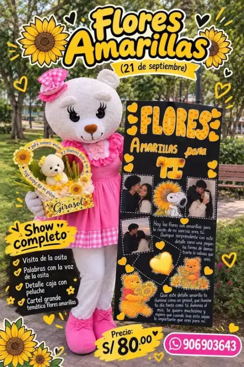 Flores Amarillas para ti — show completo del 21 de septiembre