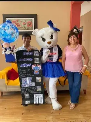 Botarga de osita para 15 años