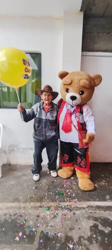 Osito sorpresa para aniversarios y despedidas