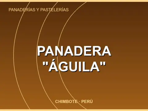 PANADERA "ÁGUILA"