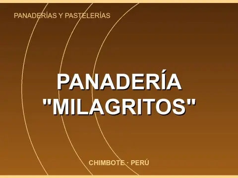 Panadería "MILAGRITOS"