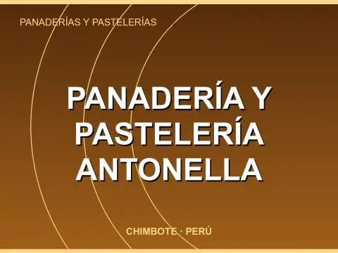 Panadería Y Pastelería Antonella