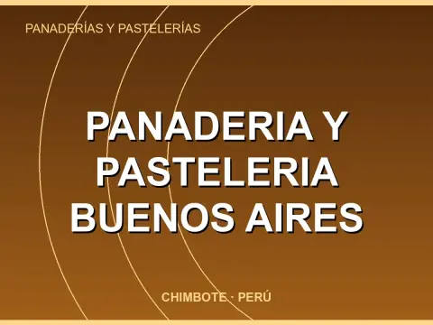 Panaderia y Pasteleria Buenos Aires