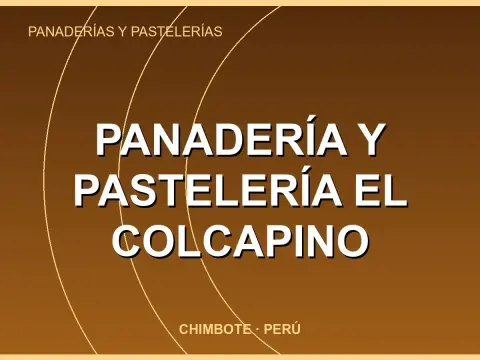 Panadería y pastelería el colcapino