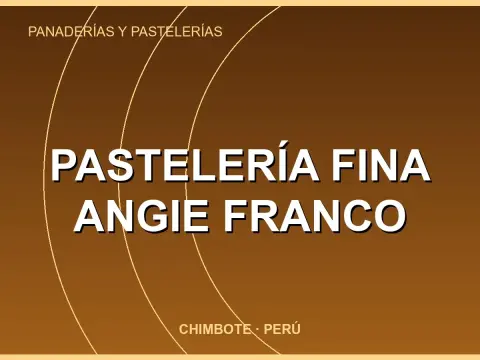 Pastelería fina Angie Franco