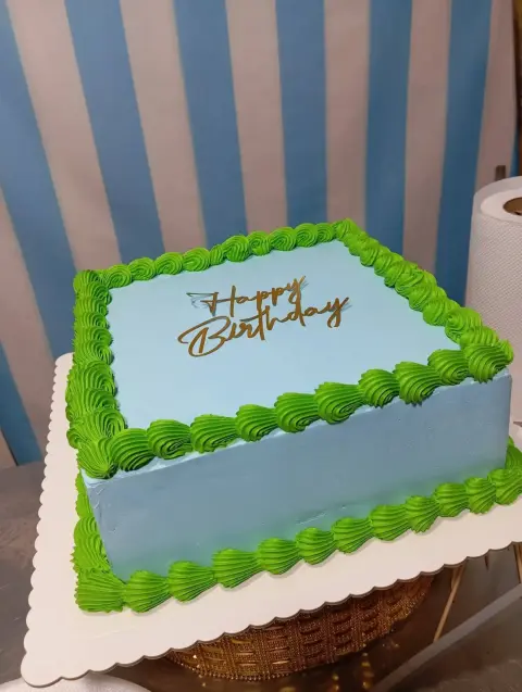 Torta de crema con maracuyá