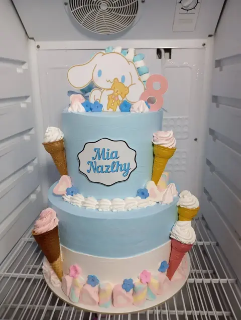 Torta temática de Bluey