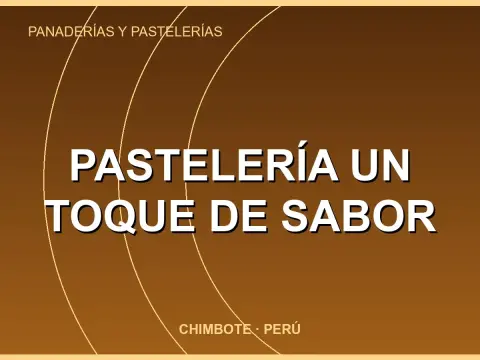 Pastelería Un Toque de Sabor