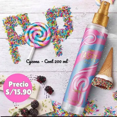 Bruma perfumada Taste 200 ml (Cyzone)