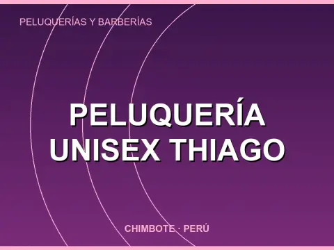 Peluquería Unisex Thiago