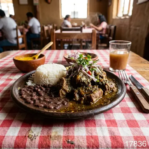 Cabrito con frejoles