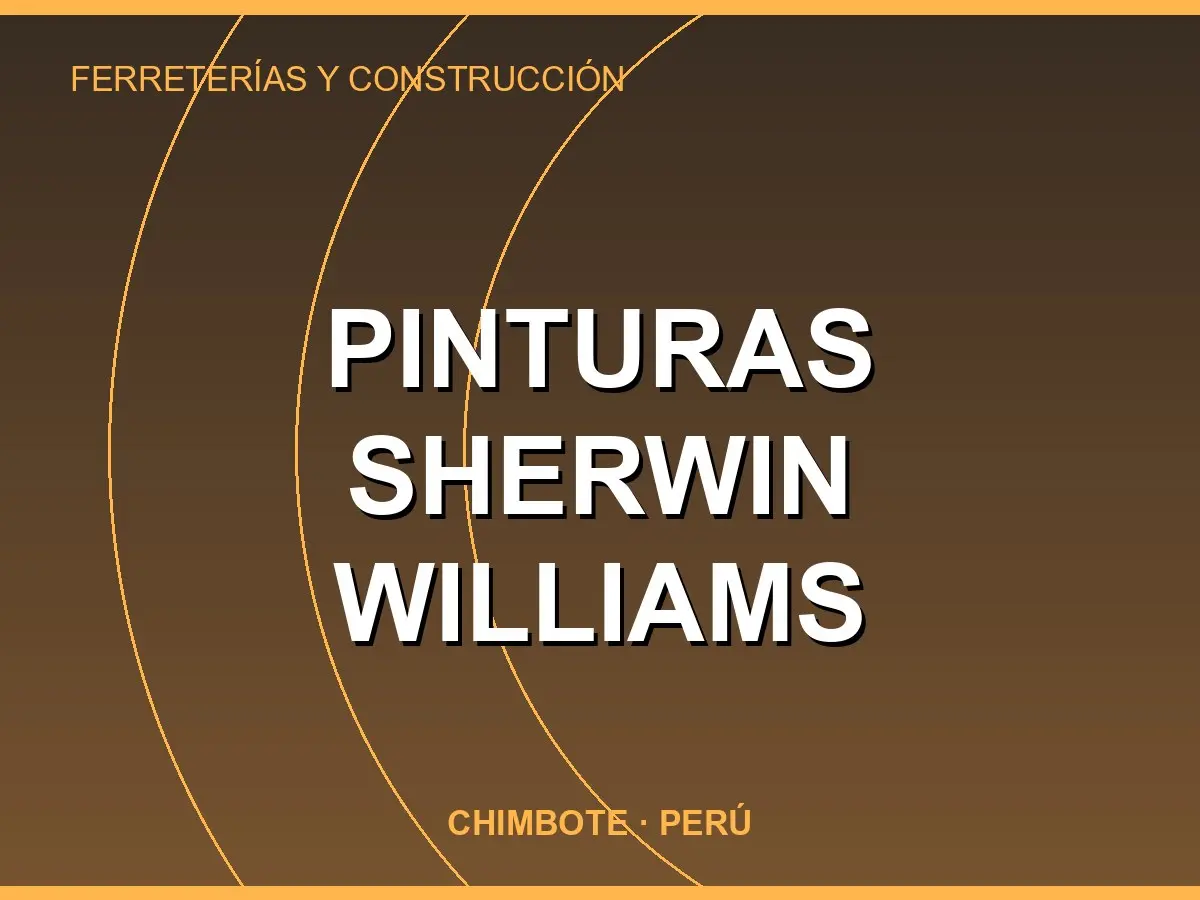 Abrir tarjeta de Pinturas Sherwin Williams