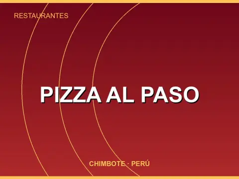 Pizza al paso