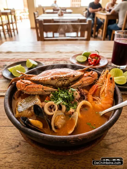 Parihuela de Mariscos - Sopa Tradicional Chimbotana