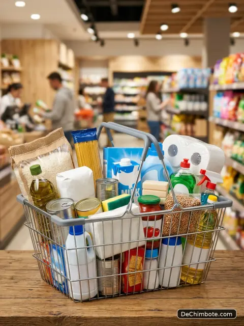 Canasta de Productos para el Hogar - 25 Artículos