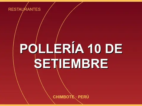 Pollería 10 de setiembre