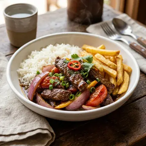 Lomo Saltado de Carne
