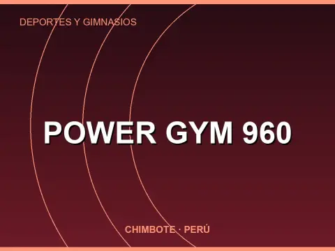 POWER GYM 960