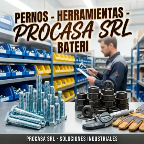 PROCASA SRL - PERNOS - HERRAMIENTAS - BATERIAS