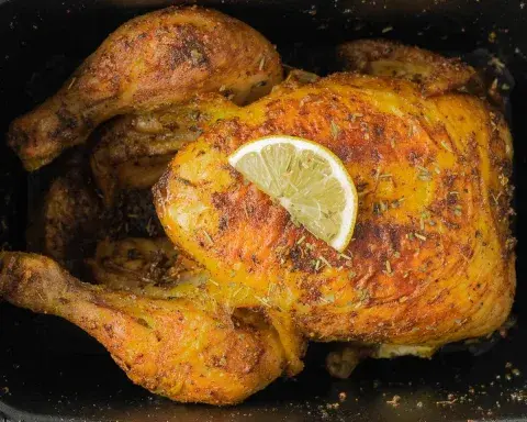 Pollo tipakay con salsa agridulce y piña