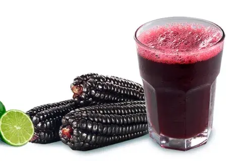 Refresco de chicha morada helada vaso de 500ml