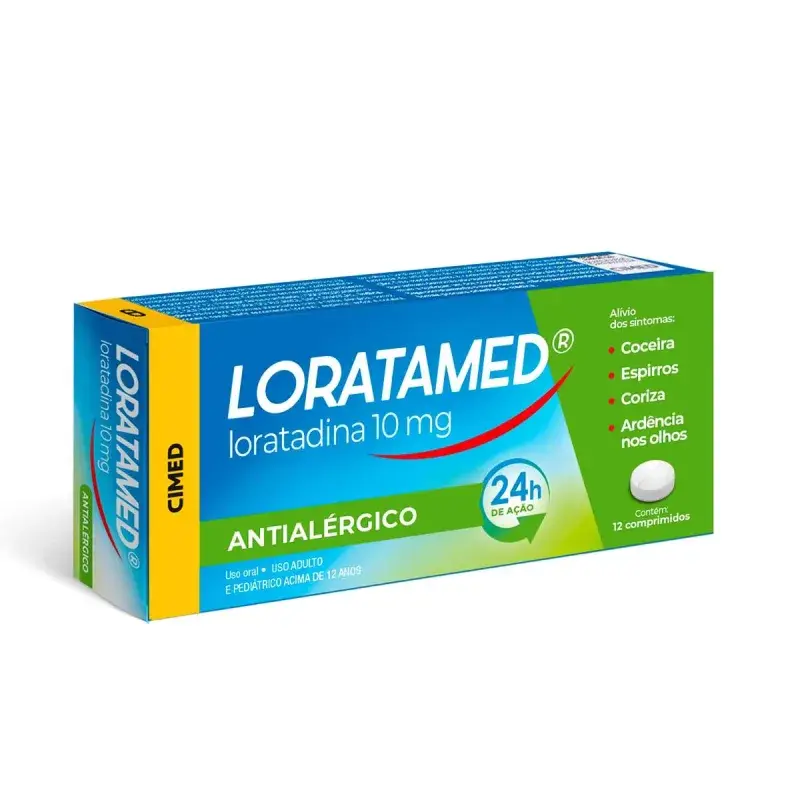Antihistamínico - Loratadina 10 mg (Tabletas)