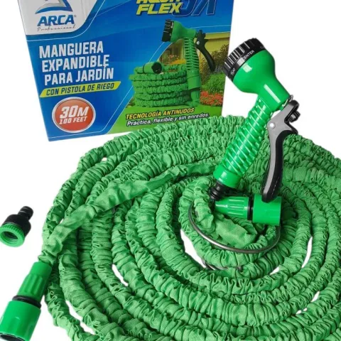 Manguera de jardín 1/2 pulgadas x 20 metros con conector