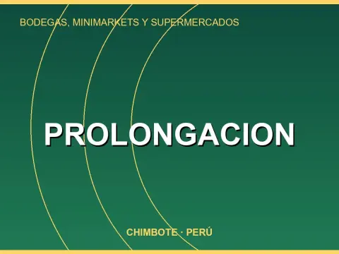 Prolongacion