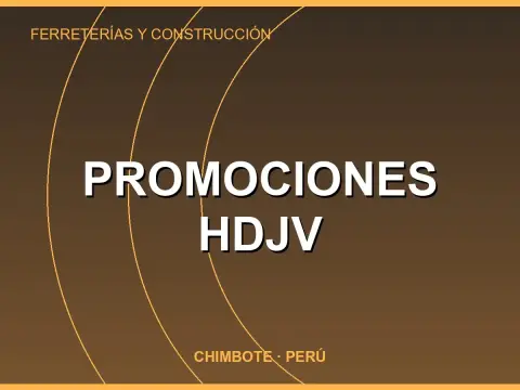 PROMOCIONES HDJV