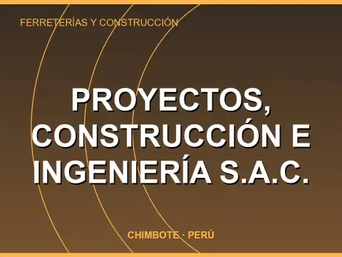 Proyectos, Construcción e Ingeniería S.A.C.