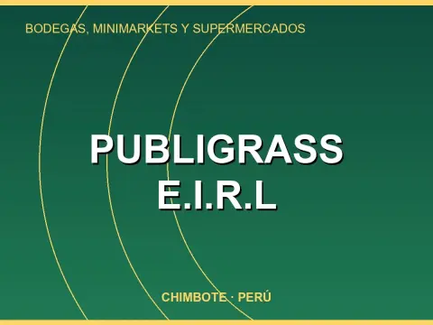 PUBLIGRASS E.I.R.L