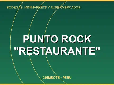 Punto rock "Restaurante"
