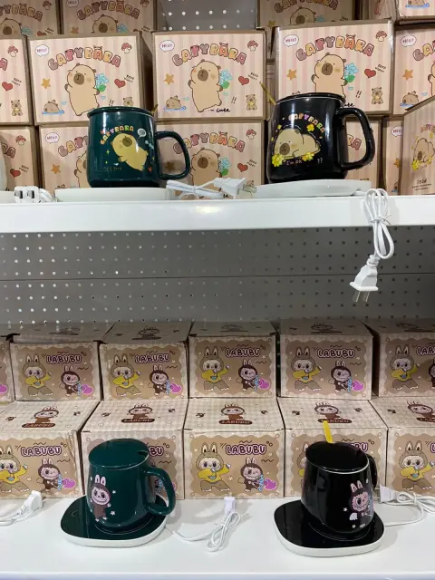 Taza con base calentadora USB