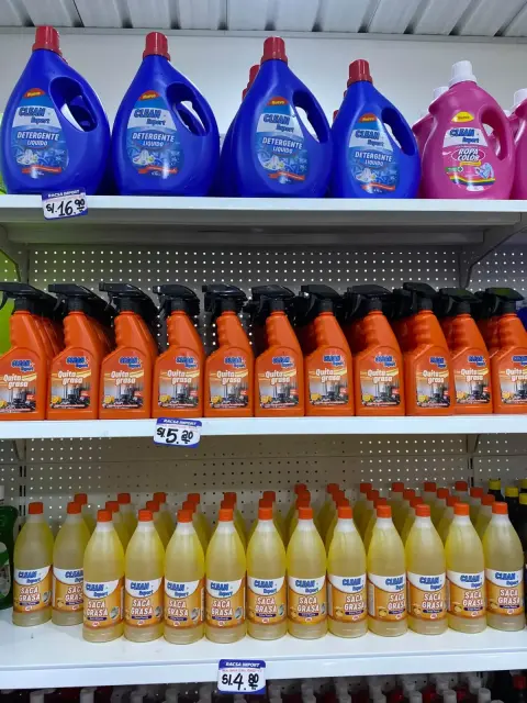 Detergente líquido Clean Import por galón