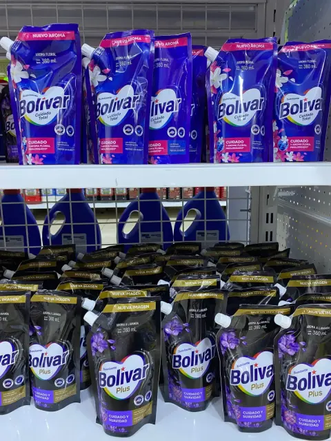Detergente Bolívar en bolsa